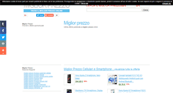 Desktop Screenshot of miglior-prezzo.it
